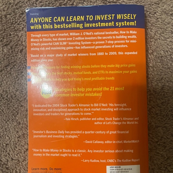 How to make money in stocks by William O’Neil - Picture 3 of 3